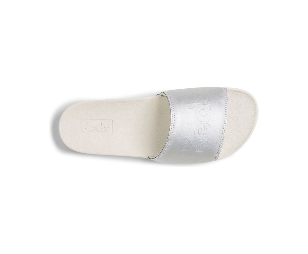 Sandalias Keds Mujer Plateadas - Bliss Ii - 379-WYOFSB